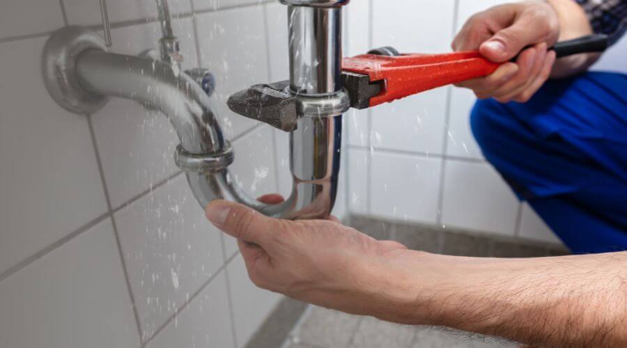 Local annual plumbing maintenance in Lequire, OK